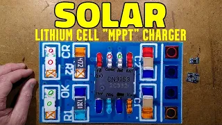 Solar "MPPT" lithium cell charge module