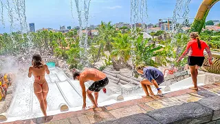 Caribbean Water Park in Europe! 🔥 WaterSlides at Caribe Bay Jesolo 🇮🇹