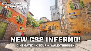 NEW CS2 Inferno (Cinematic Tour + Walk-Through)