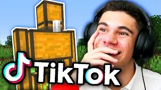 ТОП 5 МАЙНКРАФТ TIK TOK ПРИКОЛОВ - ПОПРОБУЙ НЕ ЗАСМЕЯТЬСЯ