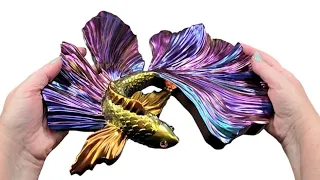 #1942 The MOST Incredible Resin Betta Fish You Have Ever Seen!