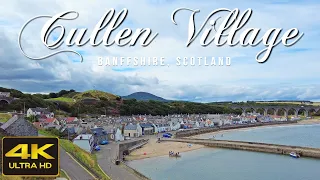 Cullen Village Walk, Scottish Countryside 4K [short preview]