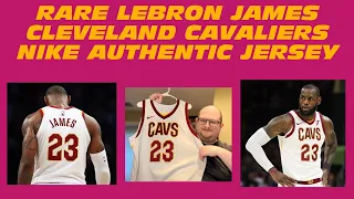 RARE Cleveland Cavaliers LEBRON JAMES AUTHENTIC NIKE JERSEY - KING COLLECTION