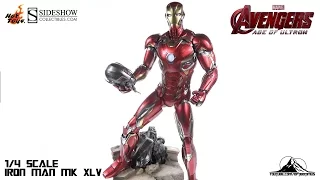 Hot Toys Avengers Age of Ultron 1/4th scale Iron Man MK XLV Video Review