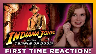 INDIANA JONES AND THE TEMPLE OF DOOM - MOVIE REACTION - FIRST TIME WATCHING