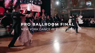 PRO BALLROOM FINAL | NYDF 2023 | NEW YORK DANCE FESTIVAL