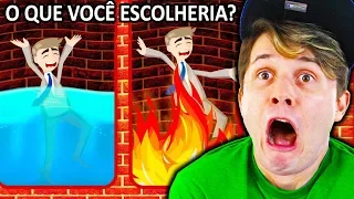 O QUE VOCÊ ESCOLHERIA PARA SOBREVIVER ? ☆ O Teste mais Difícil de TODOS OS TEMPOS! ☆