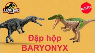 Đập hộp siêu phẩm khủng long Baryonyx của Jurassic World từ hãng Mattel