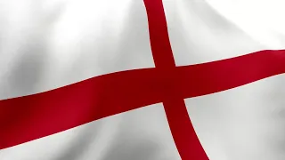 England Flag | 4K England Flag, Waving - National Flag of England | 4k Video background loop