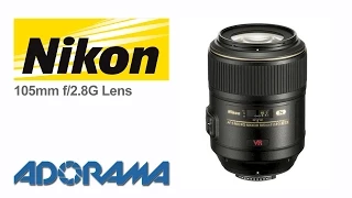 Nikon 105mm f/2.8G Micro Nikkor Lens: Product Overview with Marcin Lewandowski