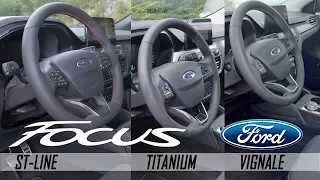 2019 Ford Focus Interior | ST-Line / Titanium / Vignale