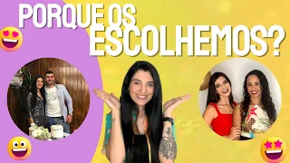 ESCOLHEMOS OS PADRINHOS DO BABY | REAÇÃO DELES