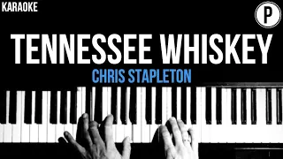 Chris Stapleton - Tennessee Whiskey Karaoke Acoustic Piano Instrumental