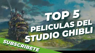 Top 5 películas del Estudio Ghibli