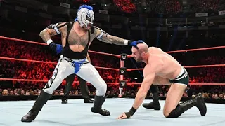 Rey Mysterio🦅 vs. Cesaro🇨🇭 (Raw 13/5/2019)