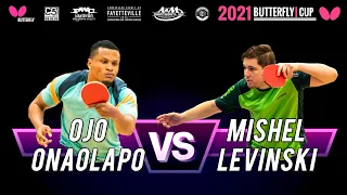 2021 Butterfly Cup - Div-A Semi-Final - Ojo Onaolapo vs Mishel Levinski  (Full Match - Short Form)