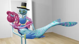 what if mommy long legs become a mermaid 3 | poppy playtime