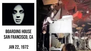 Billy Joel - Live at The Boarding House (January 22, 1972)