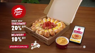 Pizza Hut Malaysia - The NEW Cheesy Poppers Pizza, Now with Special Offer