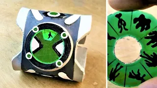 how to make Ben 10 Omnitrix original  Fully Functioning with Aliens Interface