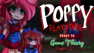 [|]Poppy Playtime react to Game Theory[]Part 4[]Your Are the Villain of Poppy Playtime[](Read pin)[]