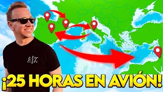 ¡EL VIAJE MAS LARGO DE MI VIDA! - De Europa a America - Oscar Alejandro