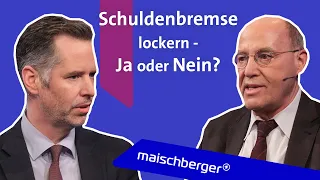 Gregor Gysi und Christian Dürr diskutieren über die Haushaltspolitik der Ampel | maischberger