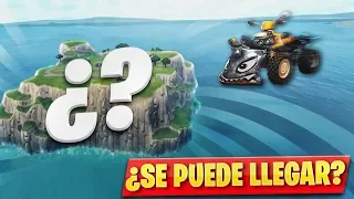 COMO LLEGAR A LA ISLA SECRETA CON EL NUEVO QUAD?! *Quadtaclismo* - FORTNITE