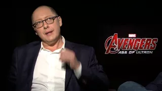 Marvel's Avengers: Age of Ultron: James Spader & Paul Bettany Official Interview | ScreenSlam