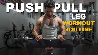 Best FREE !! Push Pull Legs Workout Plan. Hindi