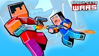 Videos for kids OUTRAGE of SQUARES in the Minecraft game as a cartoon about the battle pixel heroes