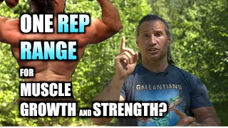 Stick to ONE REP RANGE for Strength and MUSCLE GROWTH?