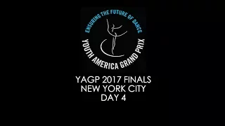 YAGP 2017 NYC FINALS - Video Blog - DAY 4