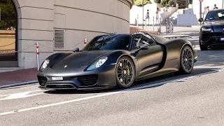 Porsche 918 Spyder - Driving in Monaco !