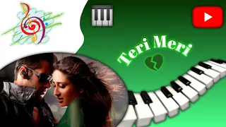 Teri Meri Piano Cover | Rahat Fateh Ali Khan, Shreya Ghosal ,Himesh R | Salman Khan |Casio CTX 870IN