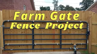 Farm Gate Privacy Fence