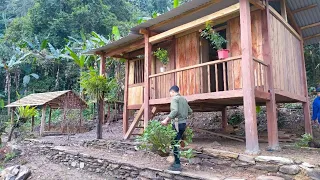 Clean and wash the kitchen, Find orchids to beautify the cabin area / Living with nature - Episode15