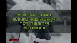 Heaven - Bryan Adams (Cover by Dave Winkler & Jada Facer) Lyrics and acoustic version