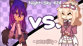 Gacha FNF Outfit Battle! ♡ || Fake collab w/ @NightSky_424