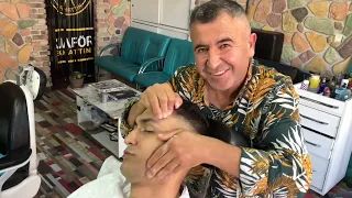 TURKISH BARBER ASMR MASSAGE FOR SLEEP ASMR BAHATTİN