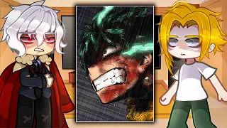 League of Villains + Pro Heroes React to Deku // Izuku Midoriya // MHA // Part 2