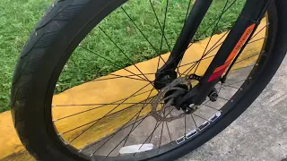 Slick Tires on Mountain Bike