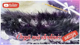 HALI KAYDIRMAZ ÜZERİNE SAKALLI İP İLE TUNUS İŞİ KAYMAYAN PASPAS YAPIMI/TUNISIAN KNITTING RUG MAKING