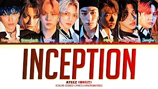 ATEEZ (에이티즈) 'INCEPTION' (Color Coded Lyrics Han|Rom|Eng)