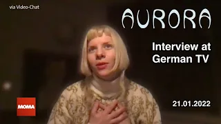 AURORA - Interview at German TV | English subtitles | 21.01.2022