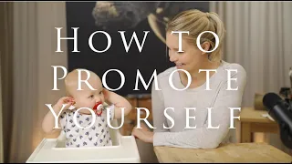How to promote yourself as an artist.
