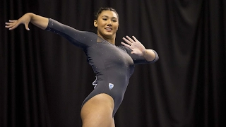 Highlights: UCLA Gymnastics finishes fourth, Christine Peng Peng Lee score perfect 10 in Super Six