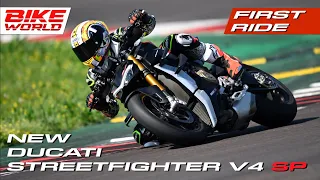 2022 Ducati Streetfighter V4 SP | First Ride On Track