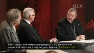 1/5 Biologist Richard Dawkins vs. Cardinal George Pell -- Round 1