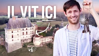 IL VIT DANS UN DES PLUS GRANDS CHÂTEAUX DE FRANCE !